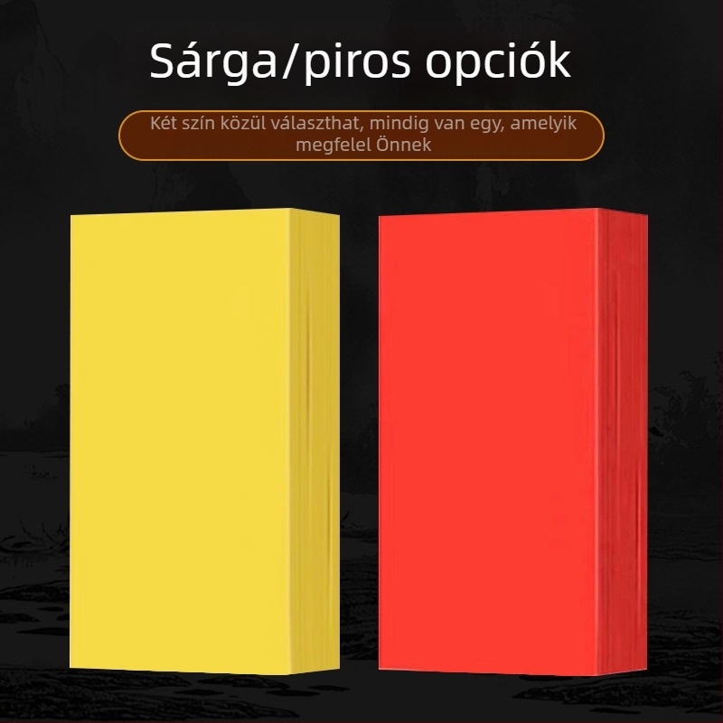 Sárga talizmánpapír taoista íráshoz, vast, nyomtatható, nem foltosodik