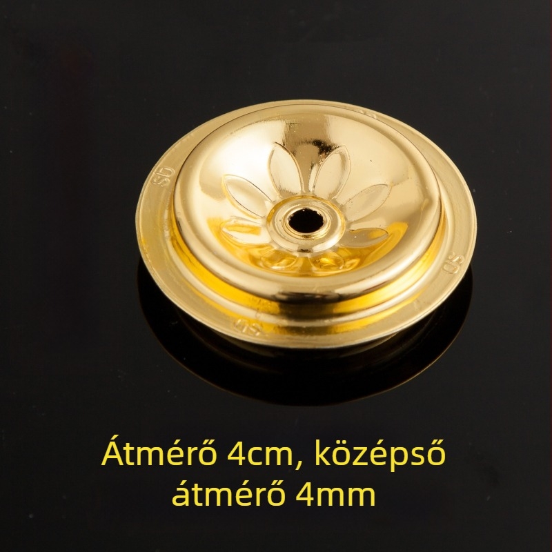 4 cm-es ötvözetű olajlámpa úszó, buddhista lámpákhoz, alumínium úszó