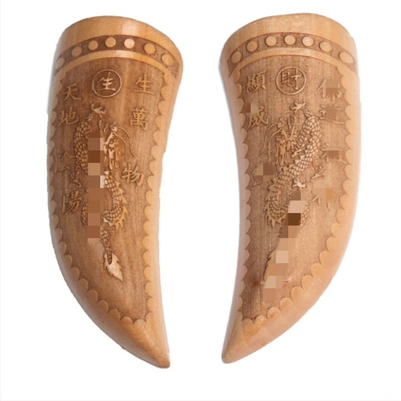 Ökörszarv hexagram dísz, Szent kupa, 6–7 cm hosszú