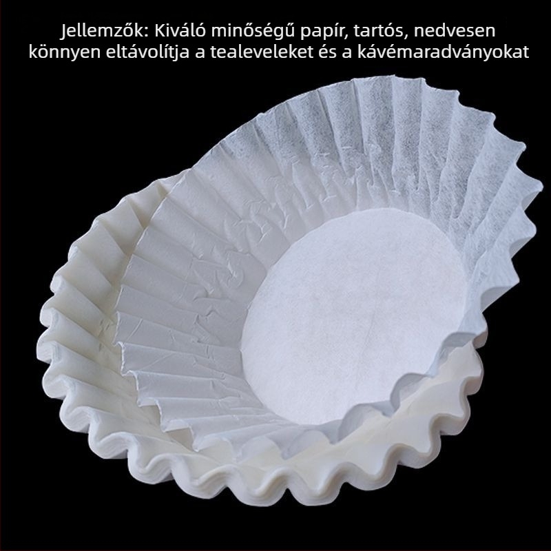 Amerikai stílusú egyszer használatos szűrőpapír kávéfőző és teafőző készülékekhez – kézzel készített, kiváló minőségű