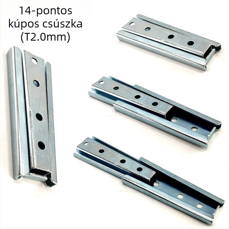 14 pontos kúpos csat a kanapé összekötőhöz – össze- és szétszerelési készlet bútorokhoz