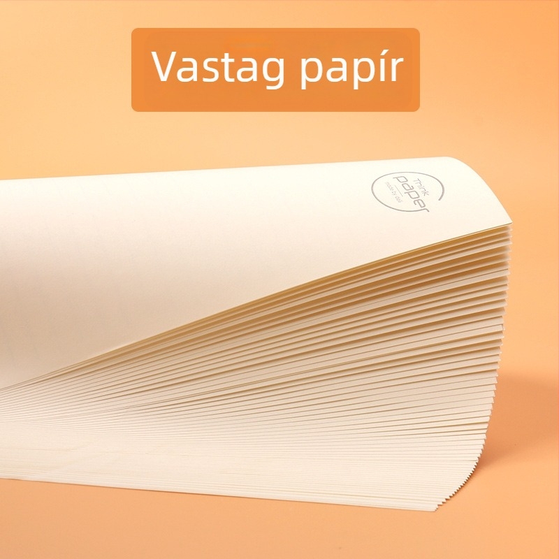 Deli LA560-06 spirálfüzet kraft papírral, A5/B5 méret