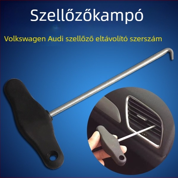 Volkswagen klímaberendezés levegőkivezetésének eltávolító eszköz 3438 – kampó, üvegemelő, olajtömítés, fék rugó