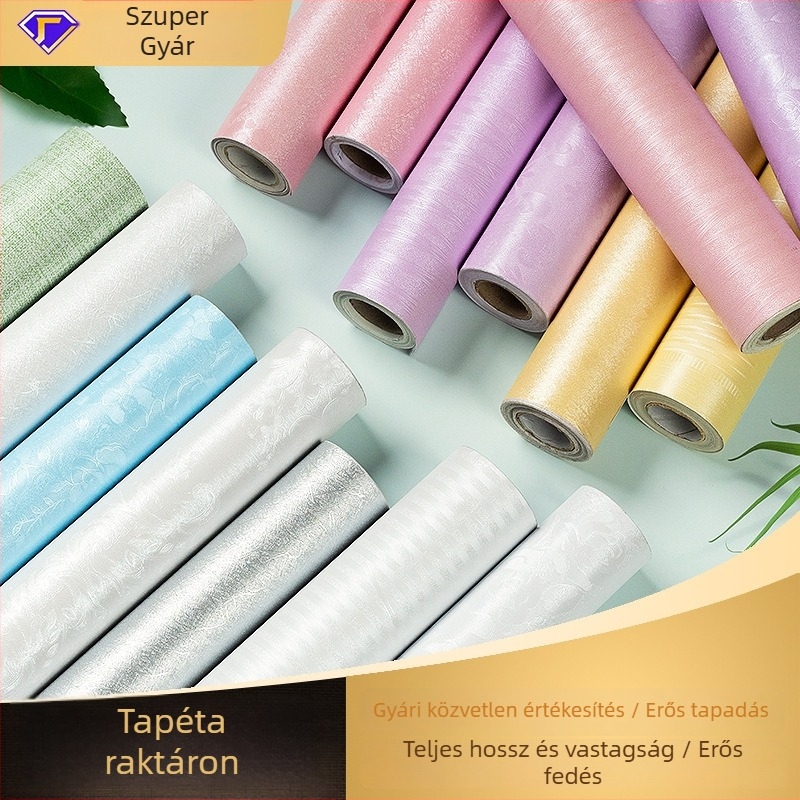 Mélyreliefes, öntapadós falitapéta PVC-ből, háromrétegű, nedvességálló, irodai dekorációhoz, derékvonal-stílusú dizájn, prémium
