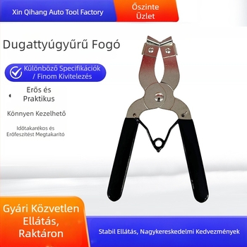 Dugattyúgyűrű fogó – demontázs és szerelés