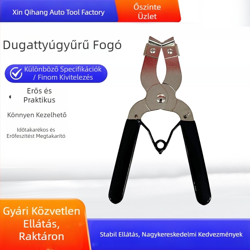 Dugattyúgyűrű fogó – demontázs és szerelés