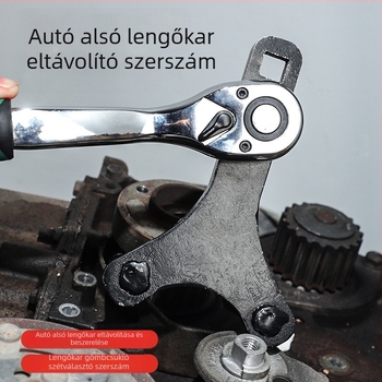 Alsó felfüggesztési kar leszerelő eszköz és gömbcsukló szétválasztó