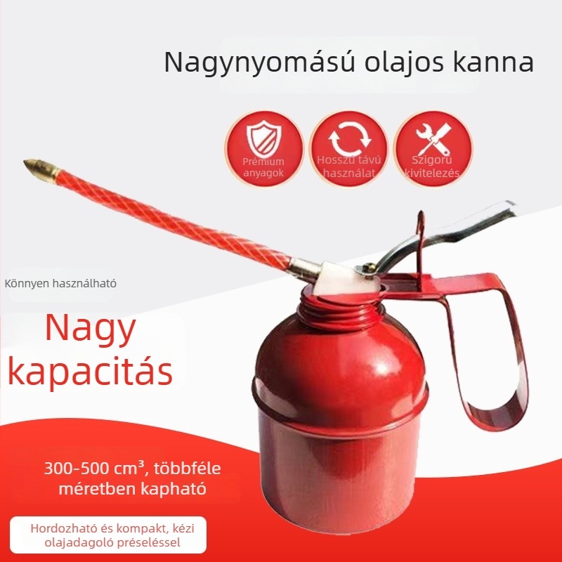 500ml otthoni olajtöltő palack hosszú, átlátszó töltőcsővel
