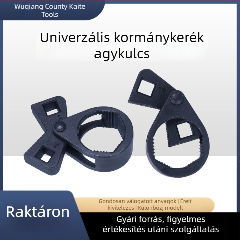 Irányítóegység belső gömbfejének szétszerelő eszköze, univerzális kulcs a kormányrúdhöz, belső húzórúd kivevő eszköz