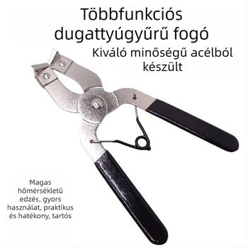 Autómotor pistonygyűrű készlet: szétszerelő fogó, gyűrű-nyújtó, dugattyú fogó és beépítő fogó