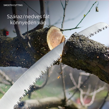 Ívelt kézi fűrész – farontáshoz, kerthez és fáknak kivágásához