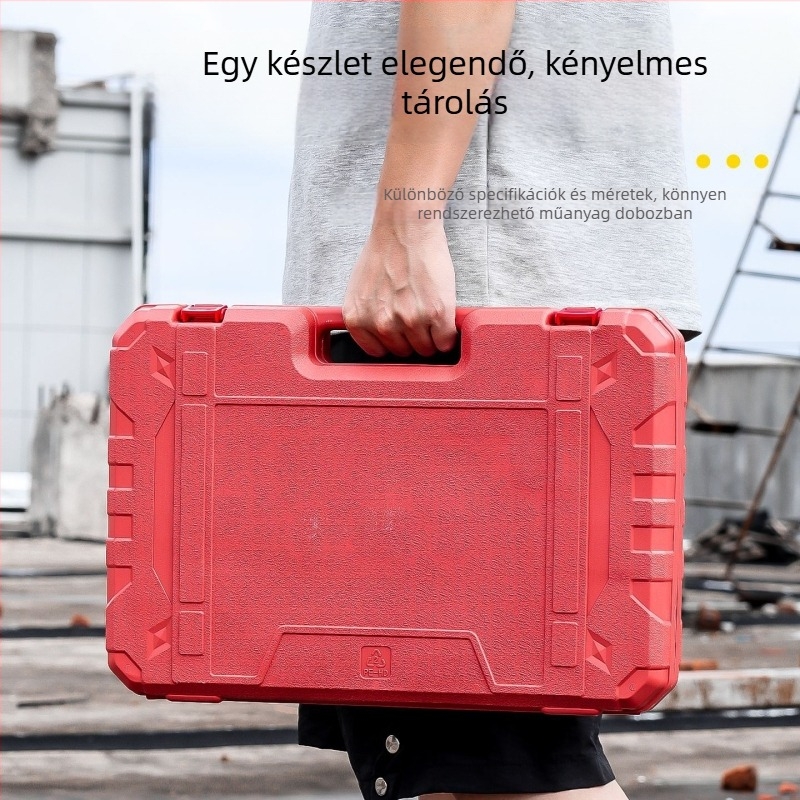 16 darabos autóvízcső szétszerelési és javítási készlet csőbilincs fogóval, magas keménységű No.45 acél
