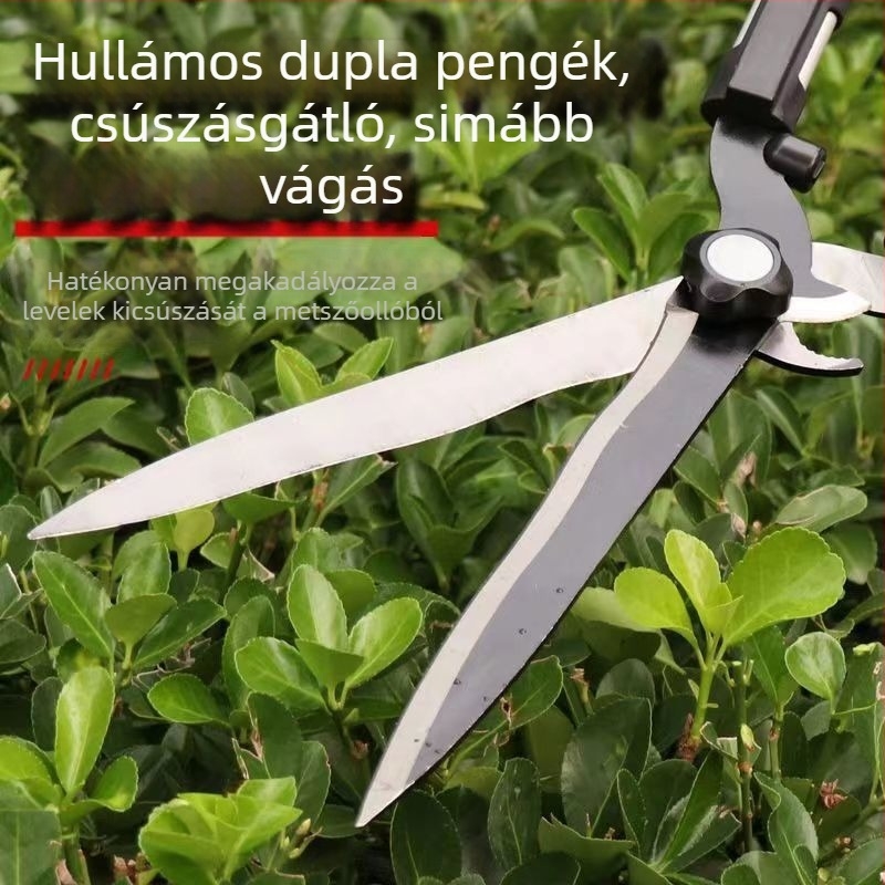 Kertészeti metszőolló virágokhoz és fákhoz, gyepre és sövényre