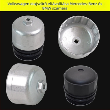 Fedél típusú olajszűrő kulcs, Ø86,6 mm, 16 fogazat, Mercedes-Benz és Volvo