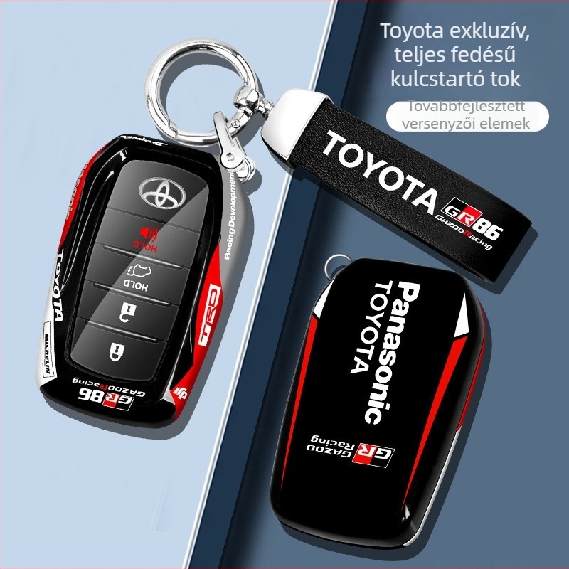 Toyota Camry, Corolla, Avalon, Levin, Highlander és RAV4 modellhez illő autókulcs tok
