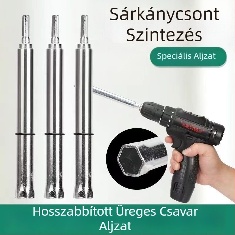 Hosszú hatszögfejű üreges csavarfej könnyű acél mennyezetekhez