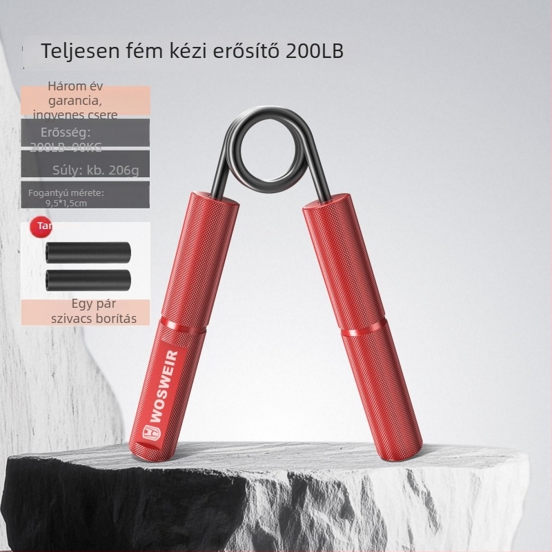 A-típusú kézfogóerő edző — hordozható, otthoni edzéshez és rehabilitációhoz
