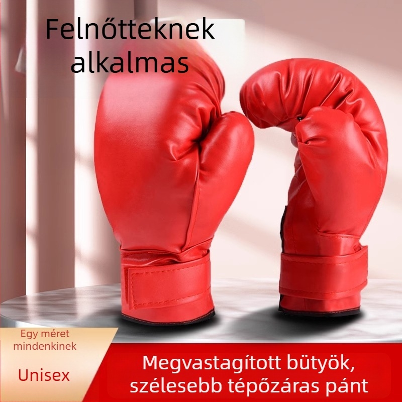 HK PU bokszkesztyű Muay Thai edzéshez felnőtteknek