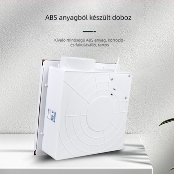 Golden Ling beépített mennyezetre szerelt szellőző ventilátor, ultra vékony, 300x300 mm, modell BPT10-12-1D, ABS ház, mechanikus vezérlés