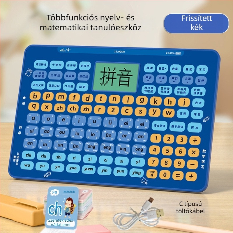 Első osztályos kínai Pinyin olvasó toll – fonetikai gyakorlás és helyesírás, korai oktatás
