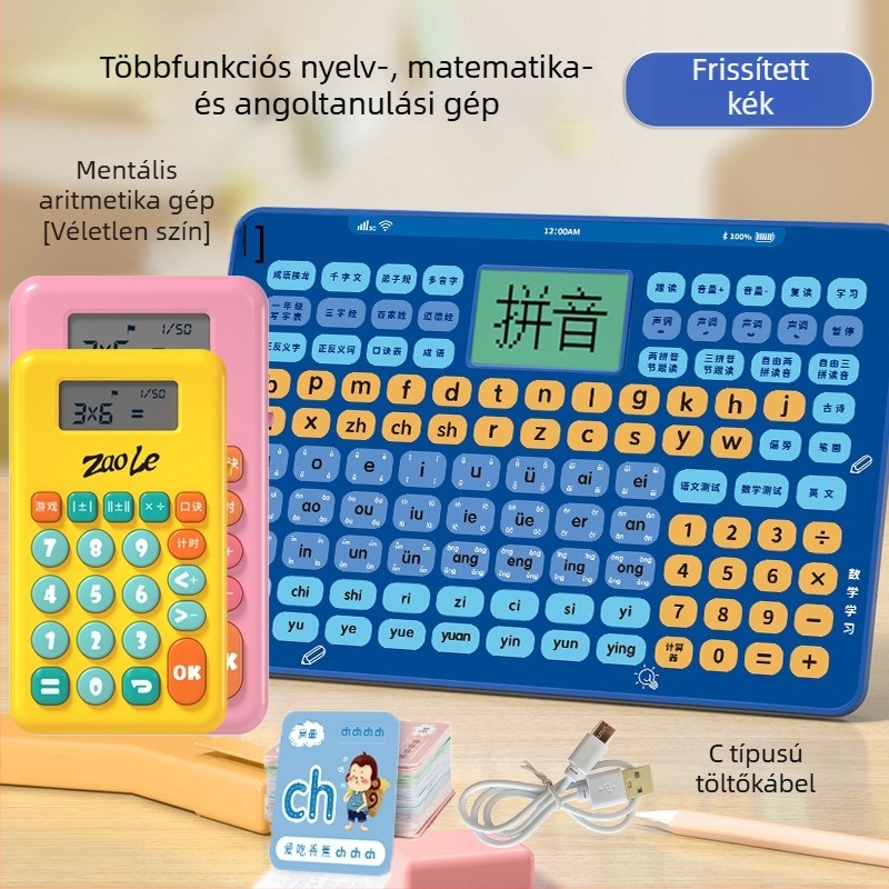 Első osztályos kínai Pinyin olvasó toll – fonetikai gyakorlás és helyesírás, korai oktatás
