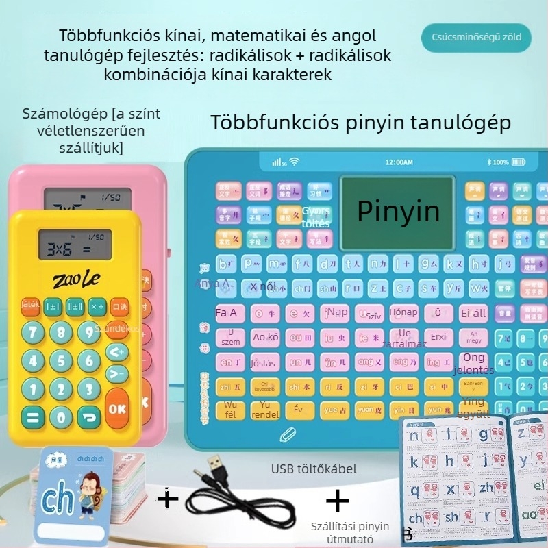 Első osztályos kínai Pinyin olvasó toll – fonetikai gyakorlás és helyesírás, korai oktatás