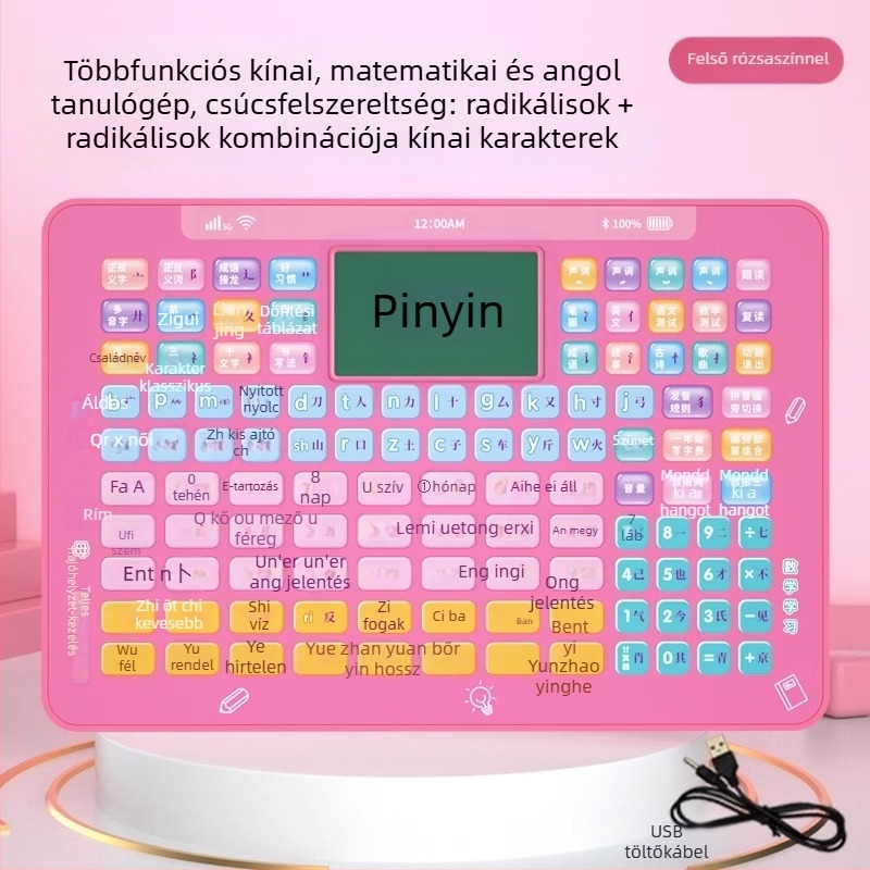 Első osztályos kínai Pinyin olvasó toll – fonetikai gyakorlás és helyesírás, korai oktatás