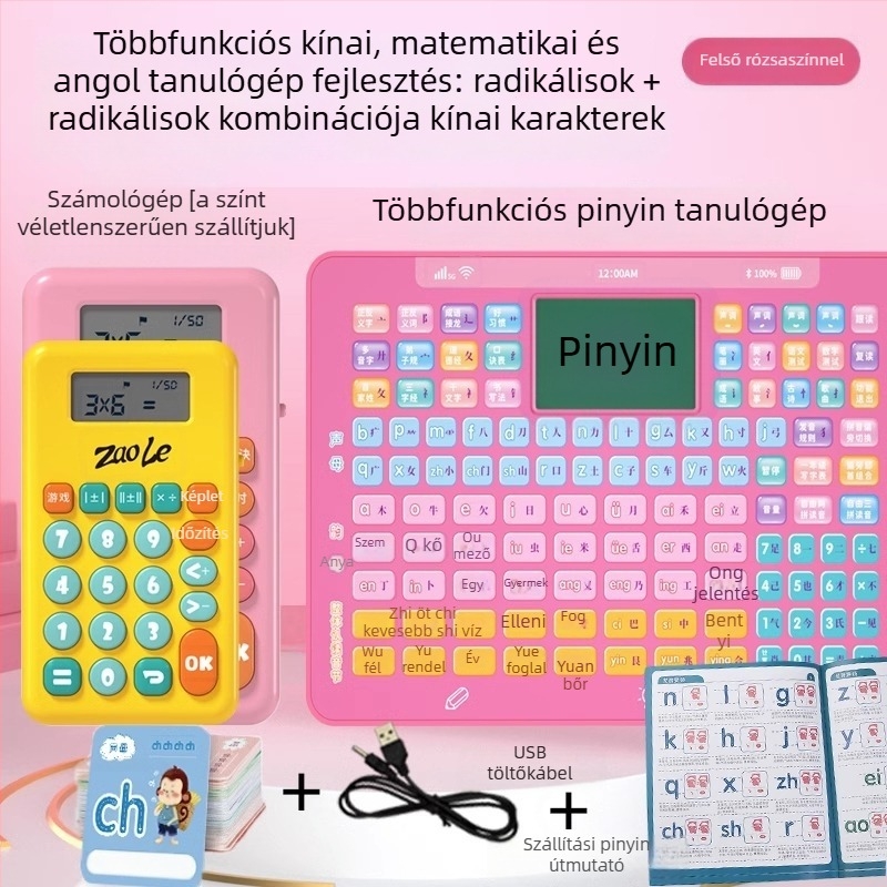 Első osztályos kínai Pinyin olvasó toll – fonetikai gyakorlás és helyesírás, korai oktatás