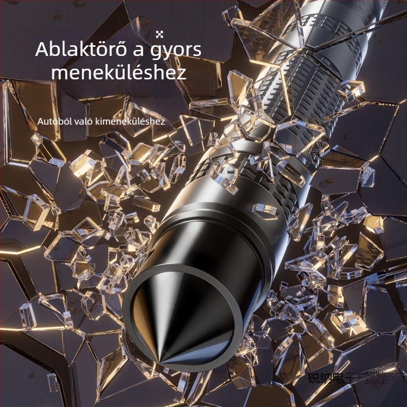 Autóba illő teleszkópos baton, jogszerű önvédelmi eszköz, háromrészes összecsukható sétabot