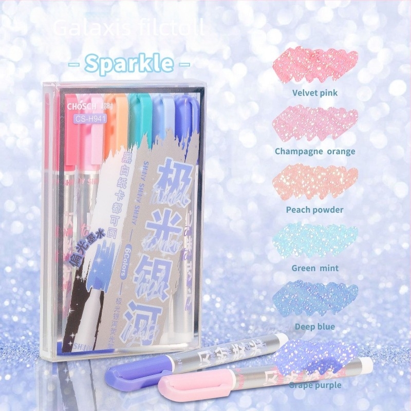 Visual Nuclear Bomb Villogó fluoreszkáló kiemelő toll grafitihoz