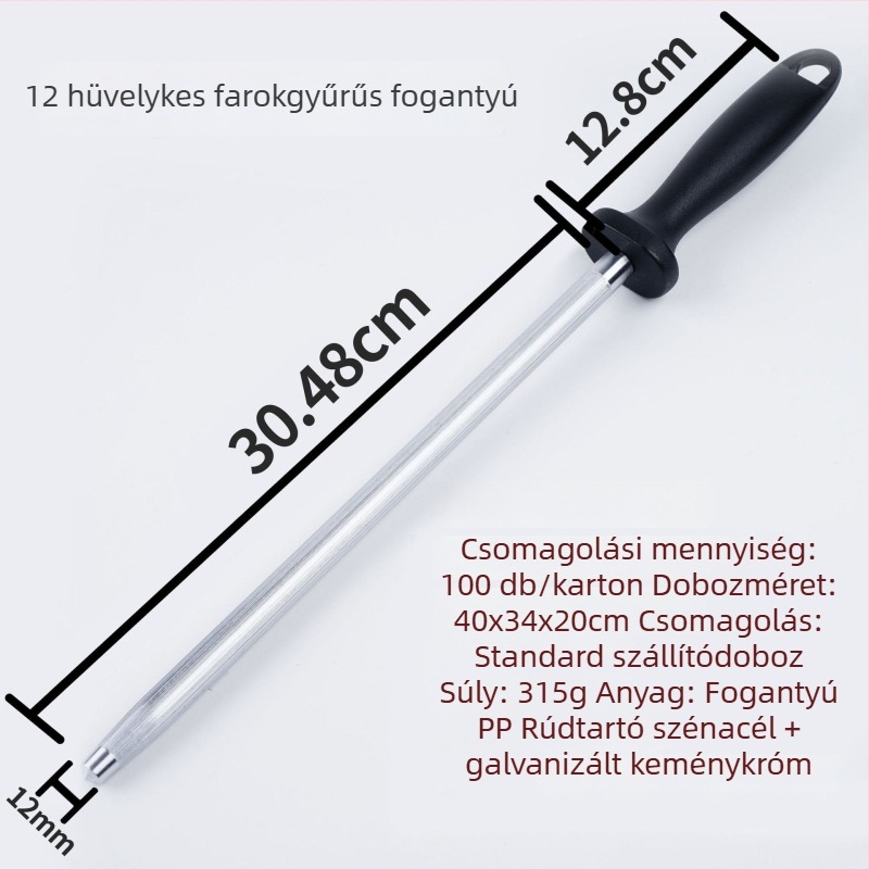 Kézben tartható, magas szilárdságú élező pálca, professzionális gyémántos szemcsés élező, hordozható késélezítő eszköz