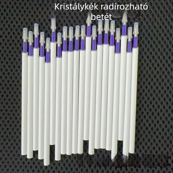 11 cm kattintható törölhető töltet, 0,5 mm kék tinta, gel tollhoz