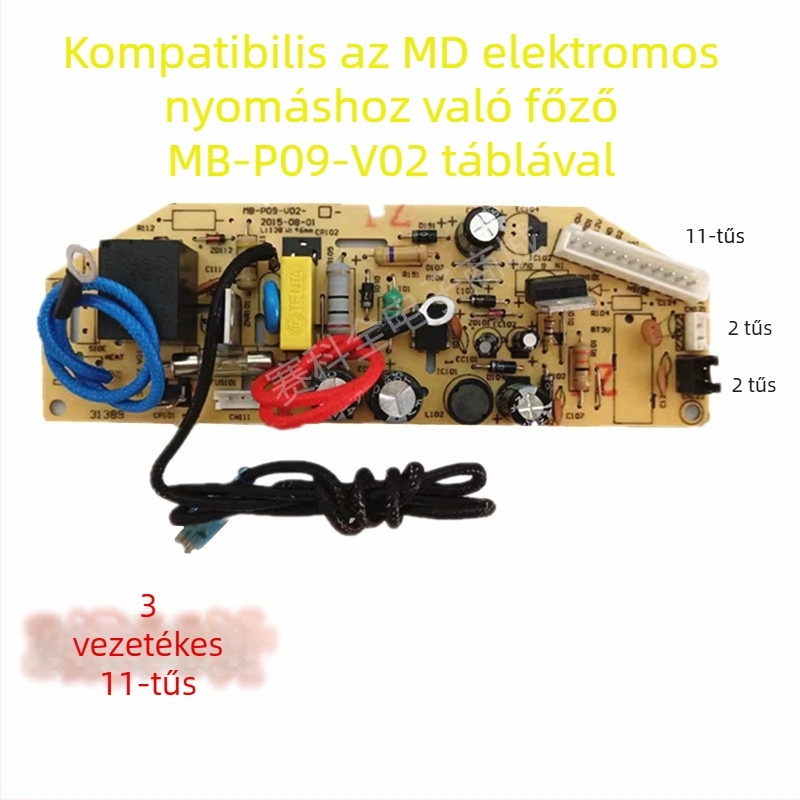 Tápegység panel nyomásos elektromos edényhez – alaplap és áramkörös panel