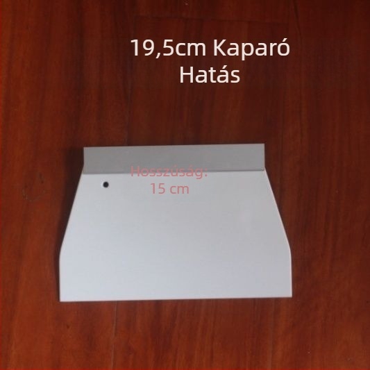 Műanyag rizstészta spatula, extralarge, vastag, trapéz alakú penge
