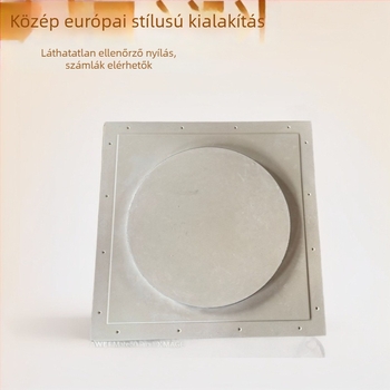 Európai stílusú kör gipszkarton vizsgálati nyílás dupla alumínium éllel
