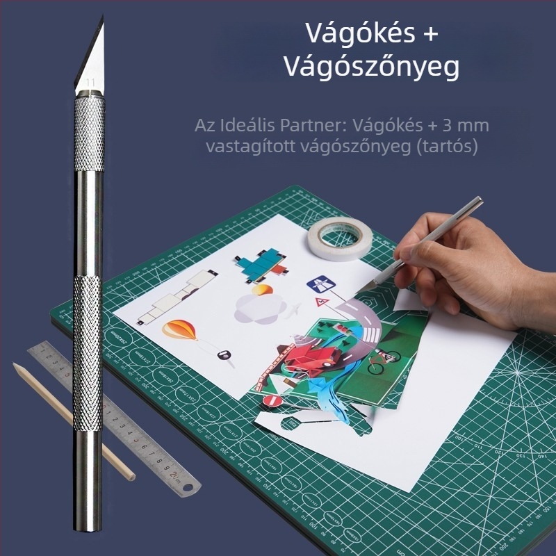 Gravíró kés és papírvágó eszközök készlet