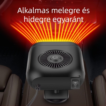 12V/24V hordozható autómelegítő, olvasztó funkcióval NO-020
