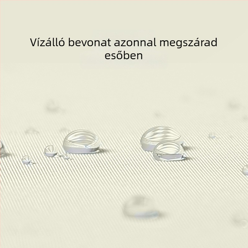 10‑ágú fordított esernyő, 3‑részes kialakítás, UV védelem, egyedi logó nyomtatás, színben hozzáillő fogantyú