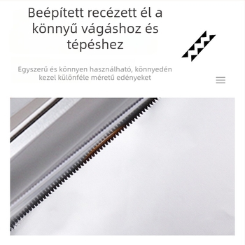 Klinley dobozos alumínium fólia – háztartási használatra, BBQ-hoz, sütéshez, tepsihez, alumínium fólia, sütőpapír