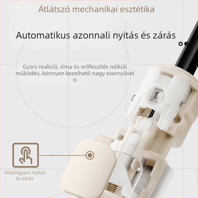 Női összecsukható esernyő napfényre és esőre, masszív, óriási méret, UV védelem, testreszabható reklám esernyő