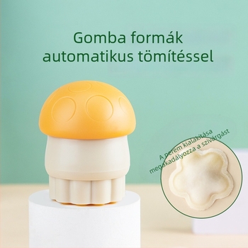 Gombaszerű mini wonton forma, automatikus szélezárás, bébiételekhez kiegészítő, pillangó alakú tészta formázó és sütemények reliefnyomás