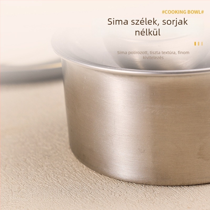 Kézzel készített, rozsdamentes acélból készült eszköz gombóc tészta készítéséhez, kör alakú otthoni forma