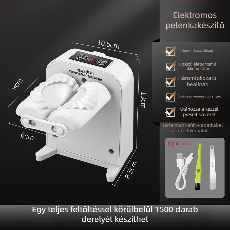 Teljesen automata otthoni gombóc készítő gép kis formával – új modell