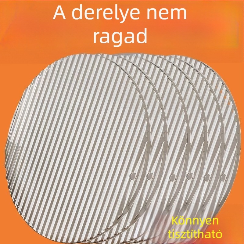 Kör alakú tapadásmentes gombóc tál fedővel, otthoni konyhához