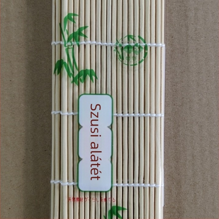 Bambusz sushi gördítő matrac – japán stílus, otthoni használatra