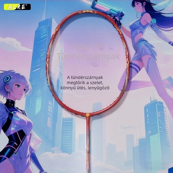 ALREFairy100 Fairy Wings tollaslabdaütő – könnyű karbonváz, nylon húrok