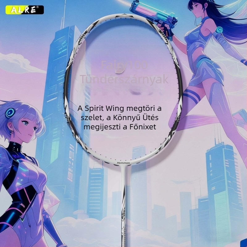 ALREFairy100 Fairy Wings tollaslabdaütő – könnyű karbonváz, nylon húrok