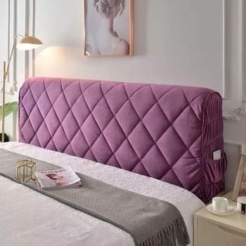 Teljes körű fejtámla-takaró, puha velúr, minimalistus modern európai stílus, porvédő