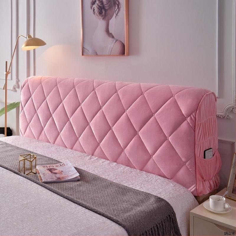 Teljes körű fejtámla-takaró, puha velúr, minimalistus modern európai stílus, porvédő
