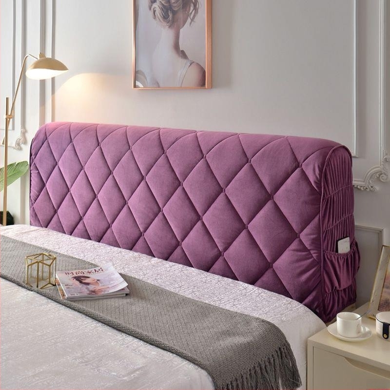 Teljes körű fejtámla-takaró, puha velúr, minimalistus modern európai stílus, porvédő